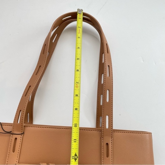 LOVE MOSCHINO Cammello Vegan Leather Tote camel Tote Tan - Picture 5 of 13